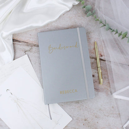 Personalised Bride to Be A5 Lined Wedding Planner