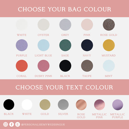 Personalised PU Leather Mrs Clutch Bag for Bride to Be
