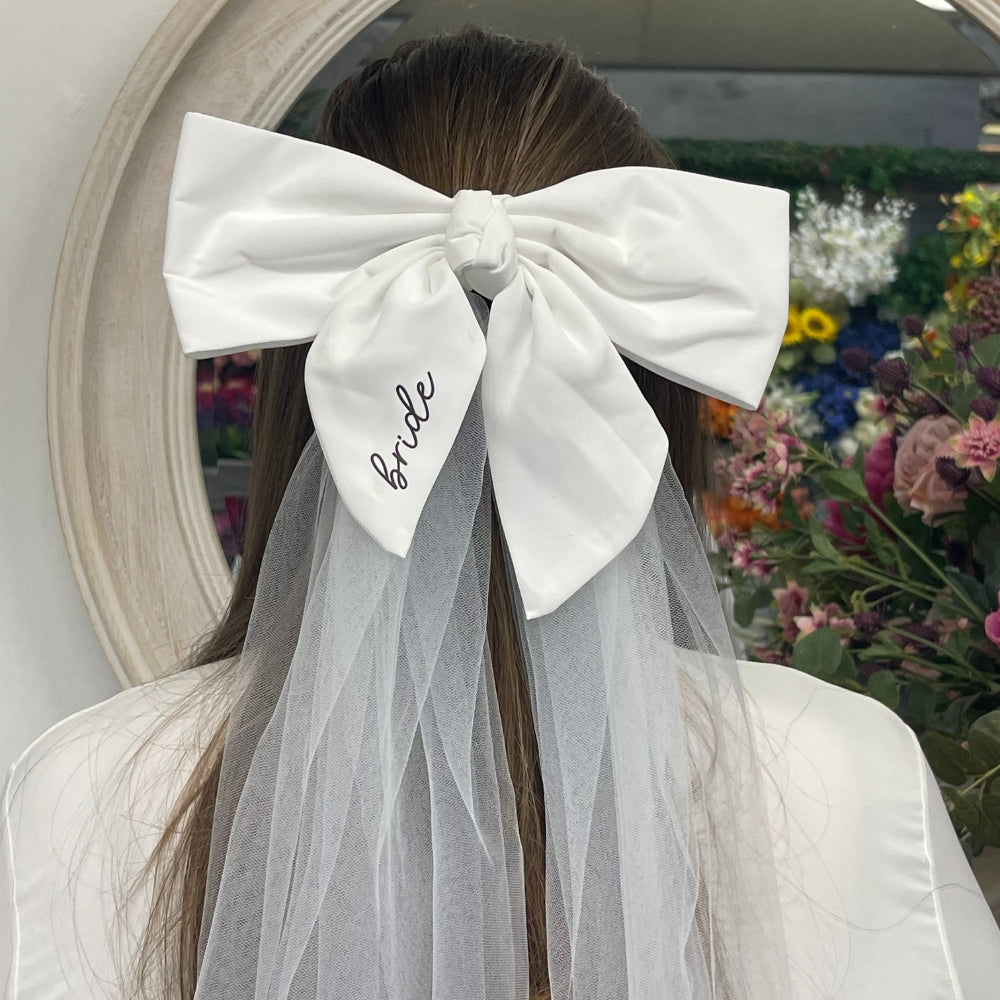 Bride Bow Veil