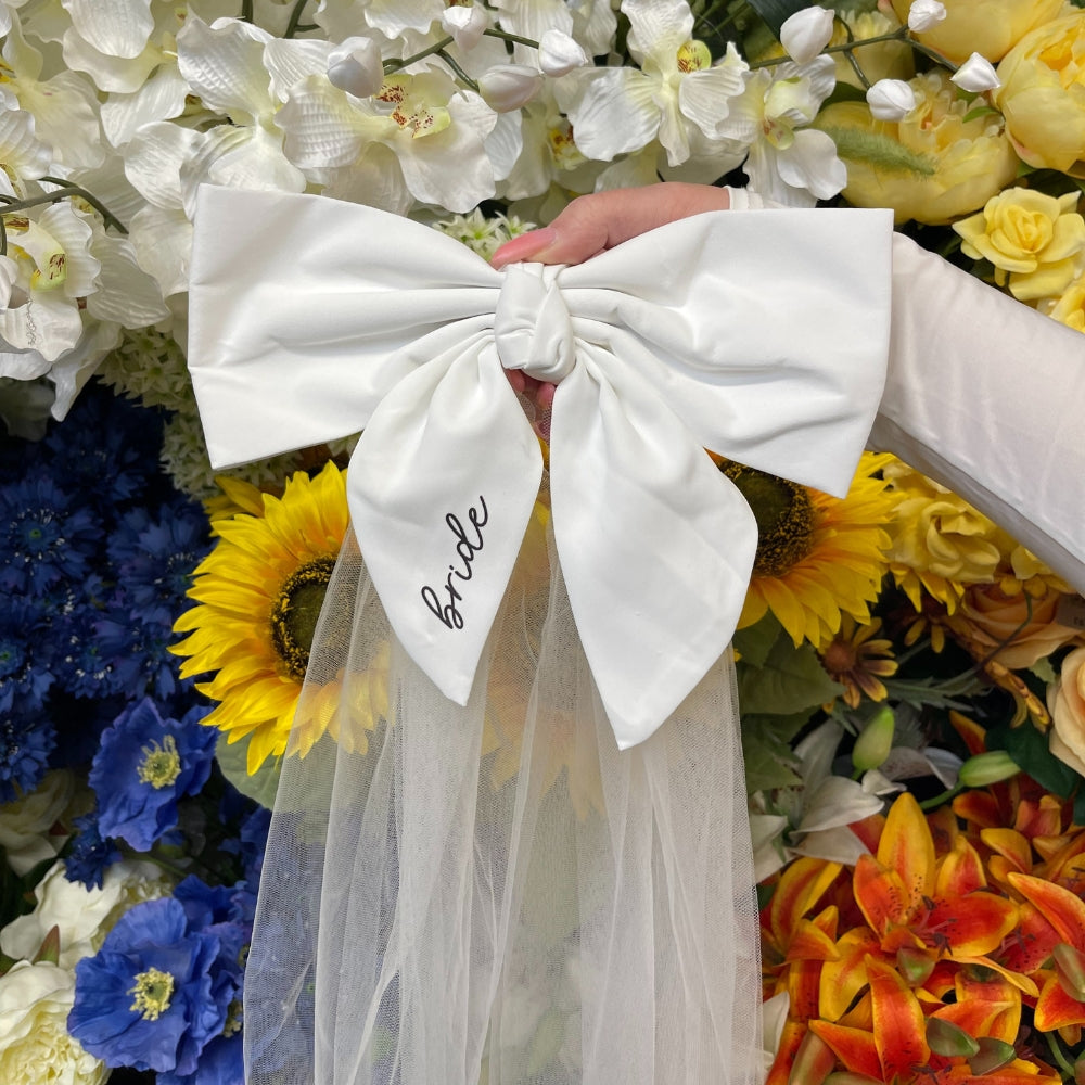 Bride Bow Veil