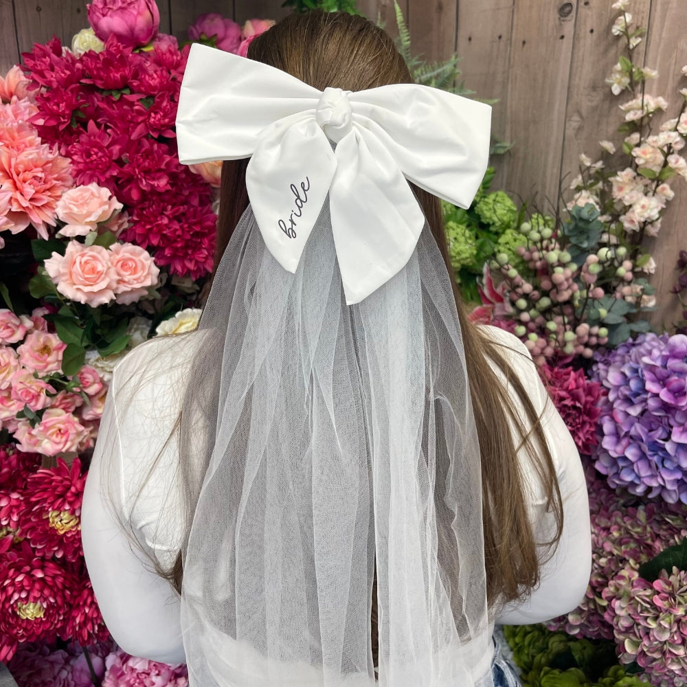 Bride Bow Veil
