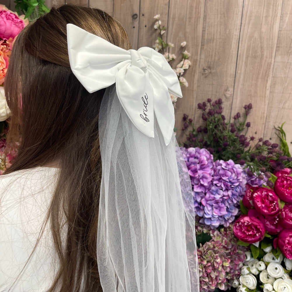 Bride Bow Veil