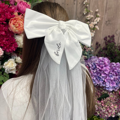 Bride Bow Veil