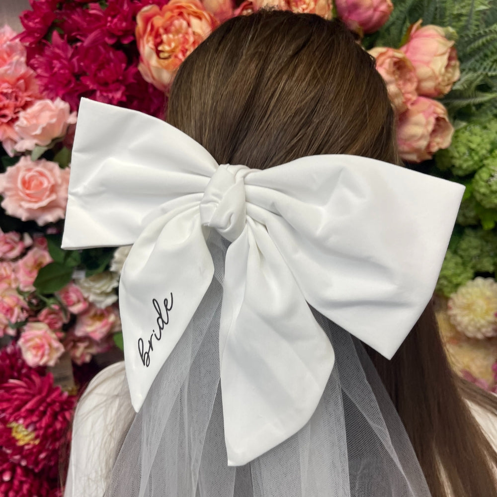 Bride Bow Veil