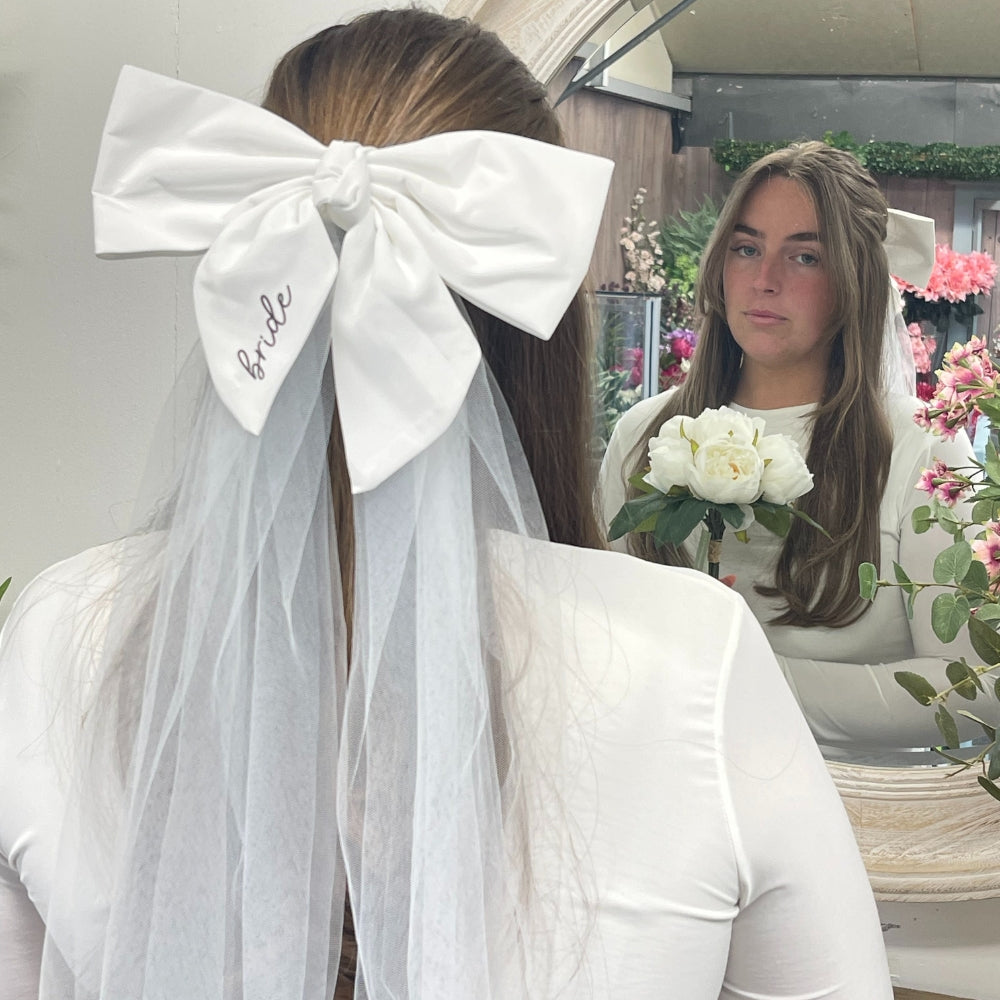 Bride Bow Veil