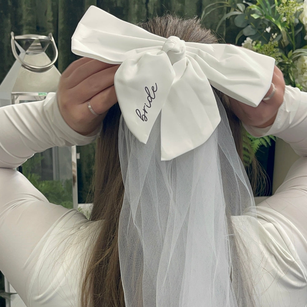 Bride Bow Veil