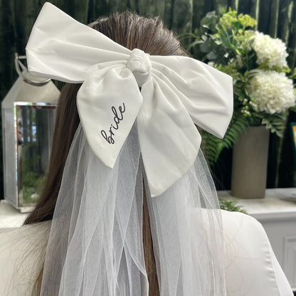 Bride Bow Veil