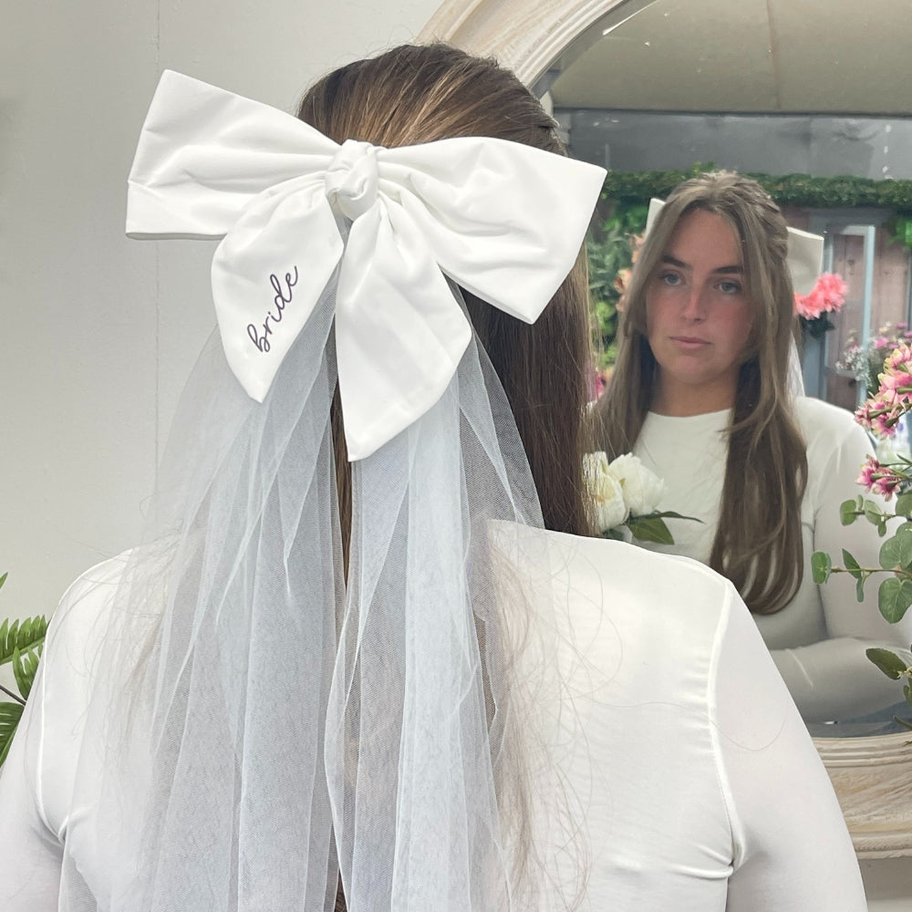 Bride Bow Veil