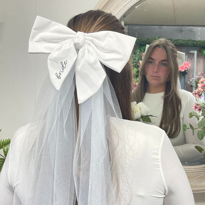 Bride Bow Veil
